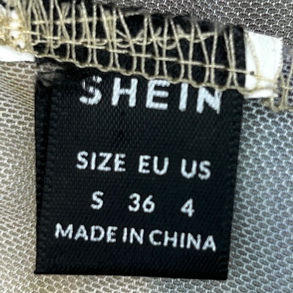 SHEIN Multicolor Sheer Mesh Ruffled Shrug Jacket - Picture 4 of 4